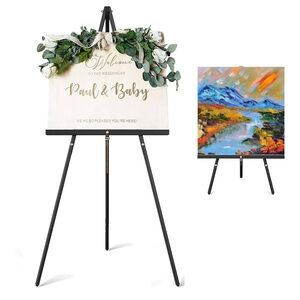 Elegant Wedding Tripod Easel